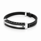 Stainless Steel Leather Bracelet image 1