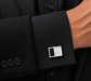 Stainless Steel Carbon Fiber Cufflink image 4