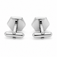 Stainless Steel Carbon Fibre Cufflink image 2