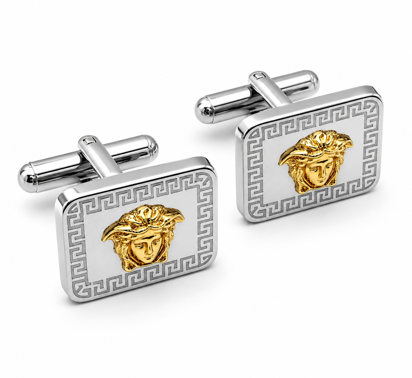 Stainless Steel Madusa Cufflink image 1