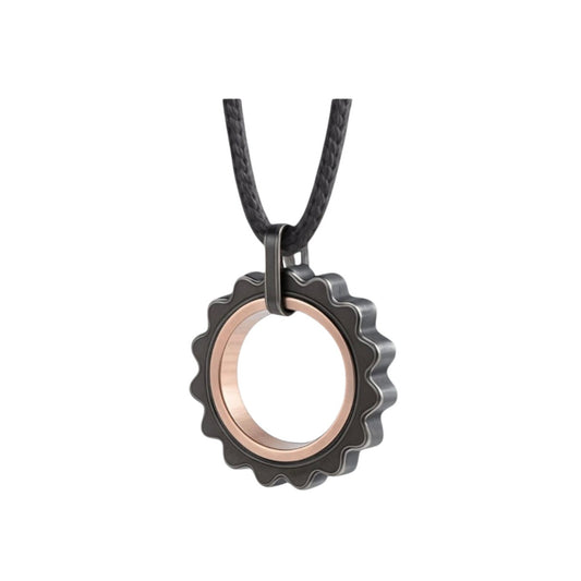 Stainless Steel Sun Pendant image 1