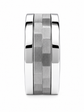 Stepped Design Stainless Steel Ring image 0