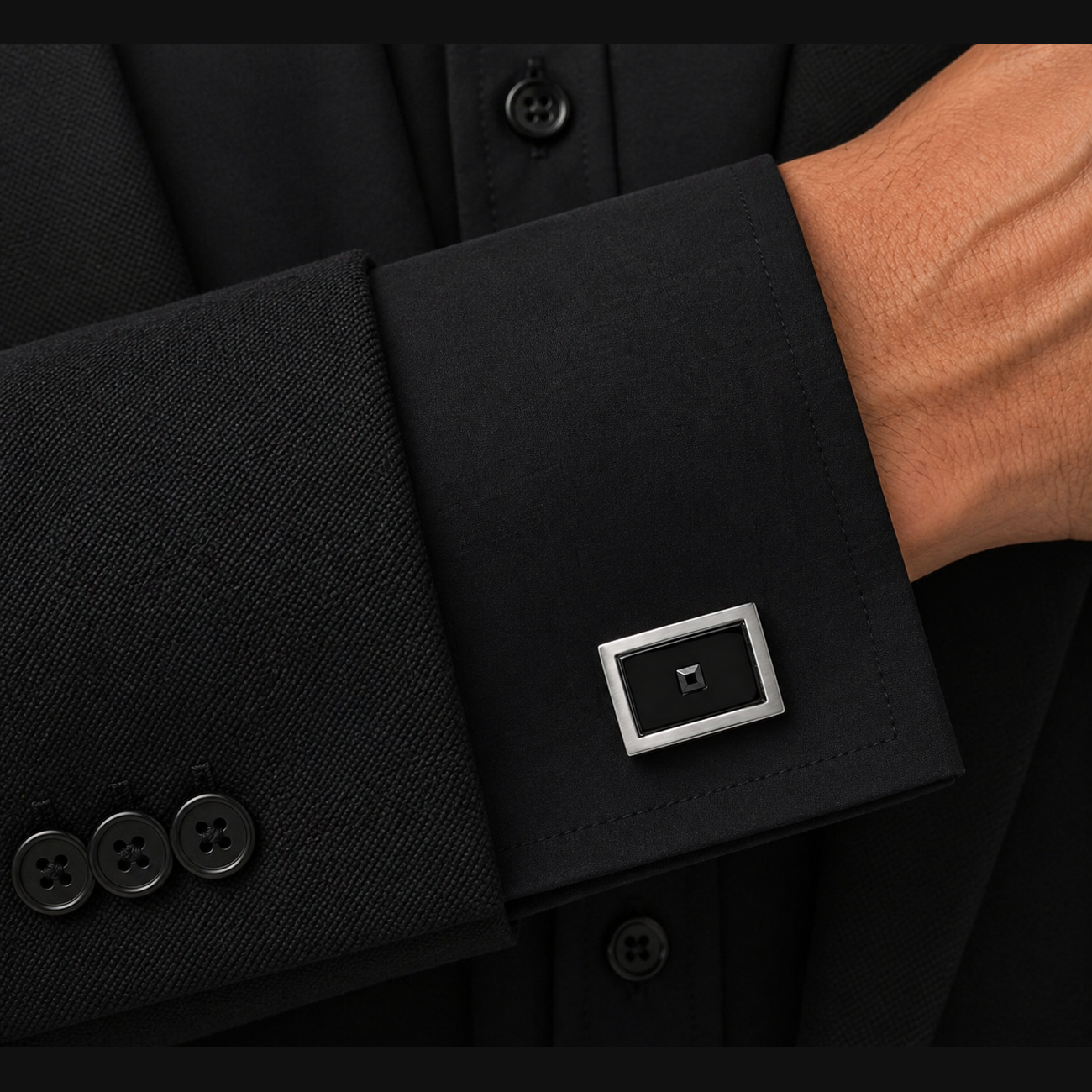 Stainless Steel Cufflink image 3