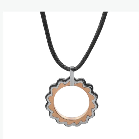 Stainless Steel Sun Pendant image 0