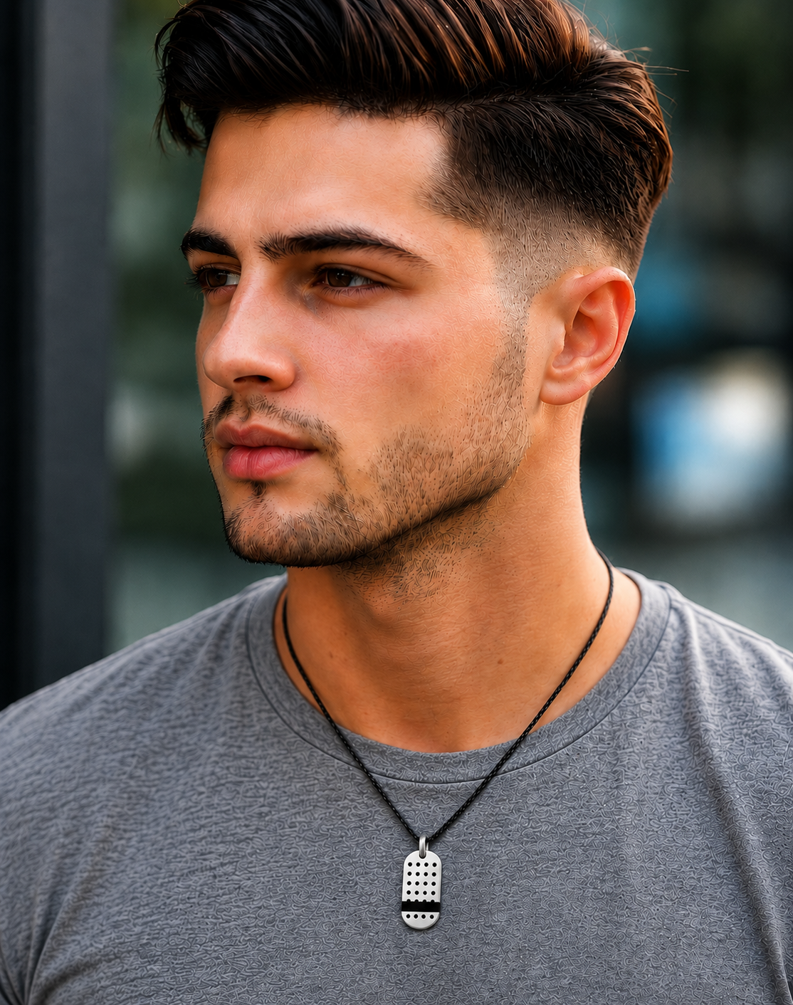 Stainless Steel Dog Tag Pendant