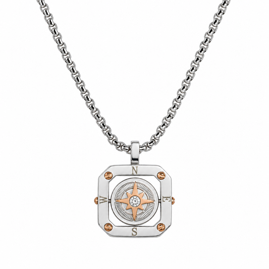 Compass Pendant Necklace