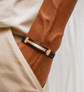 Stainless Steel Leather Bracelet