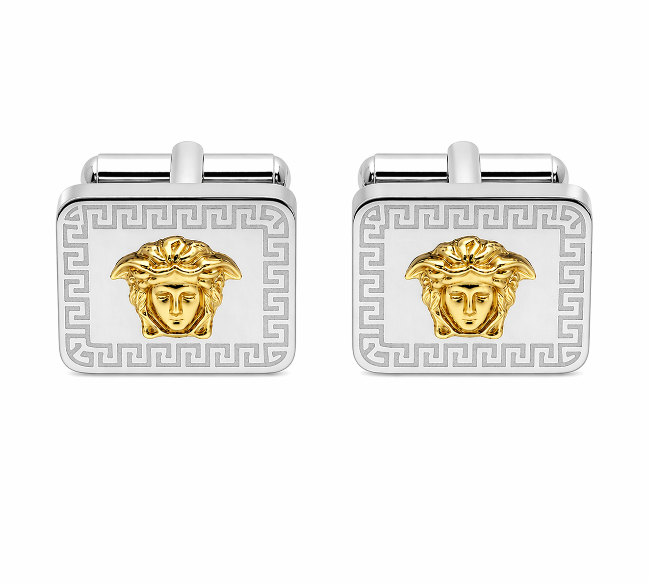 Stainless Steel Madusa Cufflink