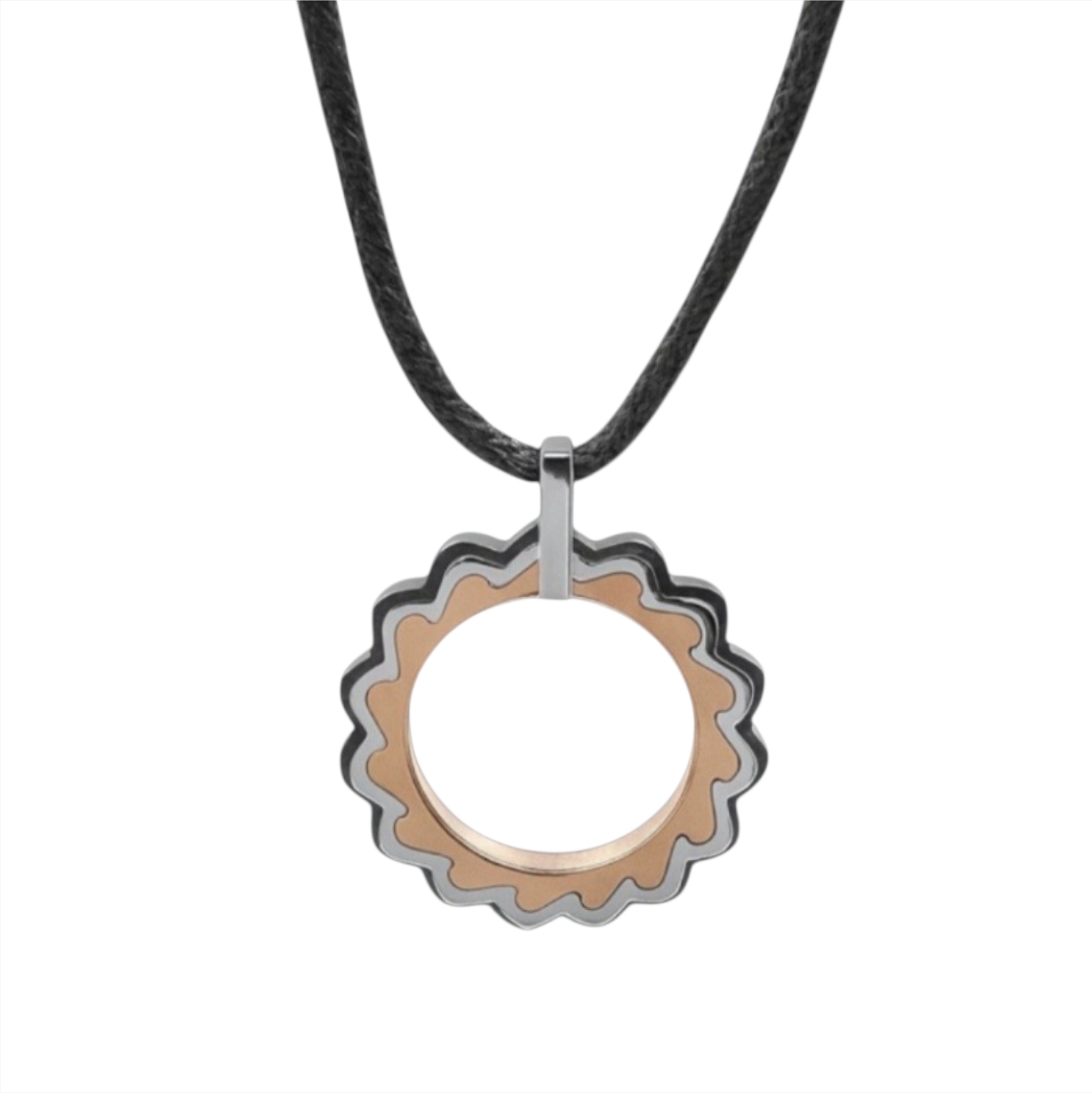 Stainless Steel Sun Pendant