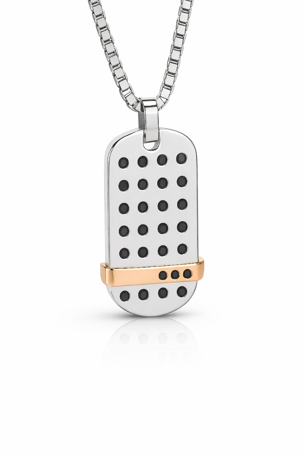 Dog Tag Stainless Steel Pendant