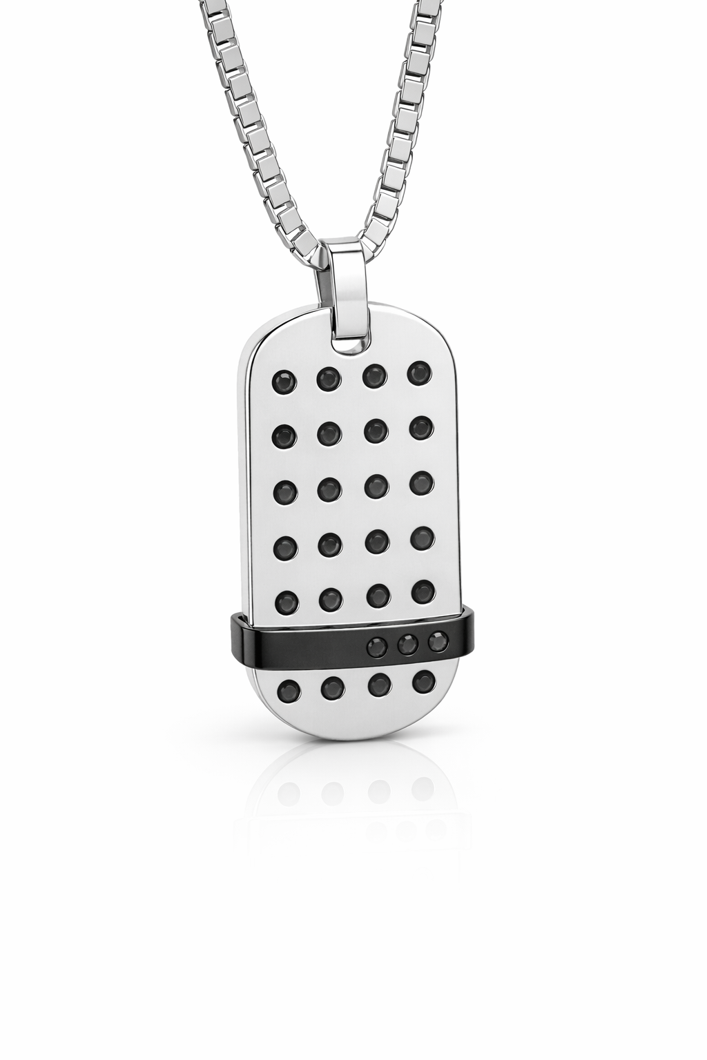 Dog Tag Stainless Steel Pendant